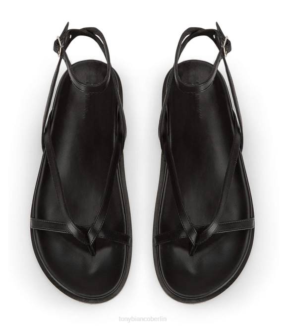 Sandalen| de Tony Bianco Frauen Lucie-Sandalen schwarzes Nappaleder 4624628